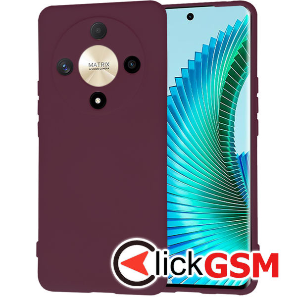 Accesoriu Husa SoftFlex Bordo Honor Magic6 Lite 5G