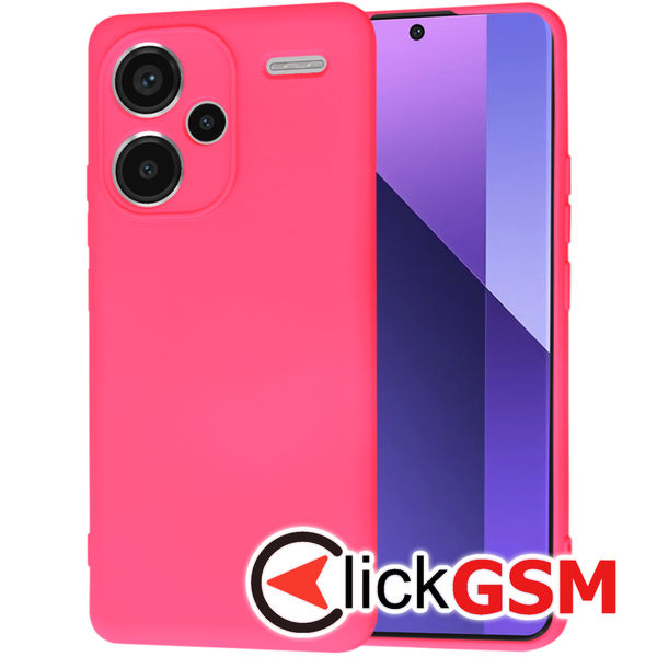 Accesoriu Husa SoftFlex Fucsia Xiaomi Redmi Note 13 Pro+ 5G