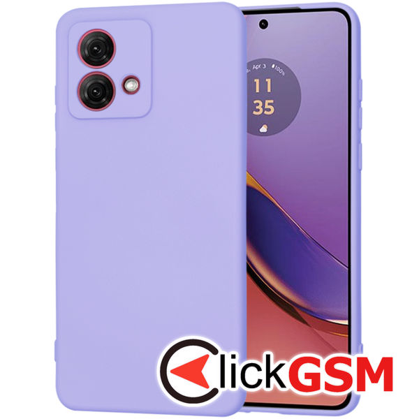 Accesoriu Husa SoftFlex Violet Motorola Moto G84 5G