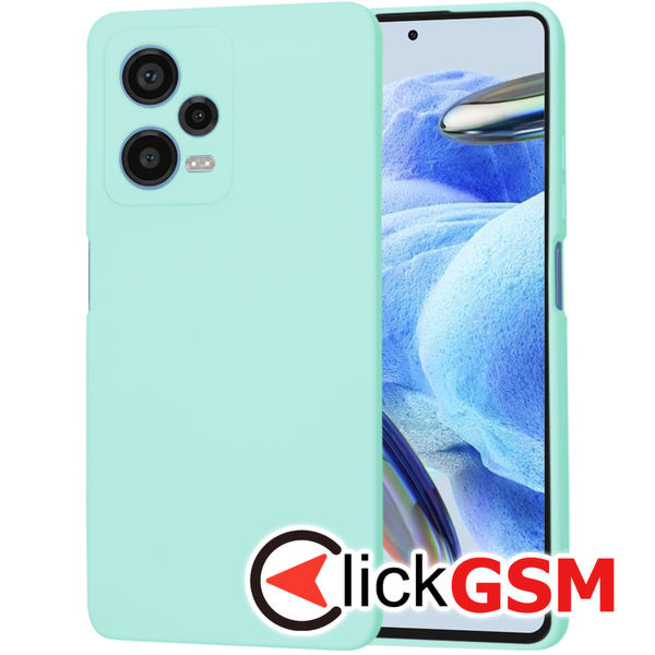 Accesoriu Husa SoftFlex Turcoaz Xiaomi Redmi Note 12 Pro 5G