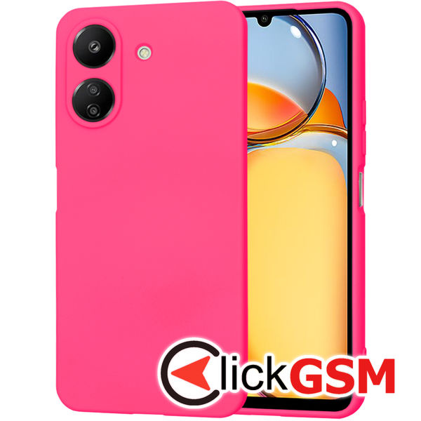 Accesoriu Husa SoftFlex Fucsia Xiaomi Redmi 13C