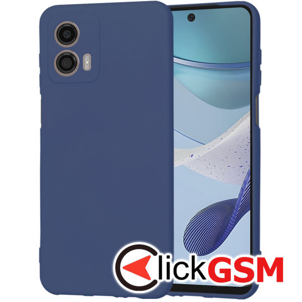 Accesoriu Husa SoftFlex Bleumarin Motorola Moto G53