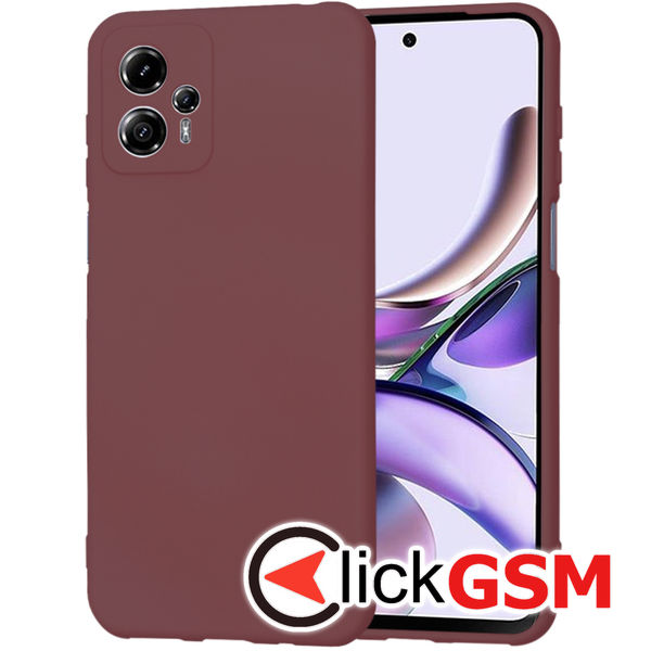 Accesoriu Husa SoftFlex Bordo Motorola Moto G13