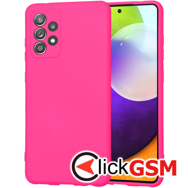 Accesoriu Husa SoftFlex Fucsia Samsung Galaxy A52 5G