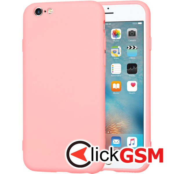 Accesoriu Husa SoftFlex Roz Apple IPhone 6s