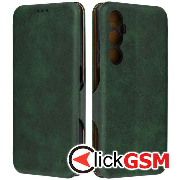 Accesoriu Husa Safe Wallet Verde Realme C65