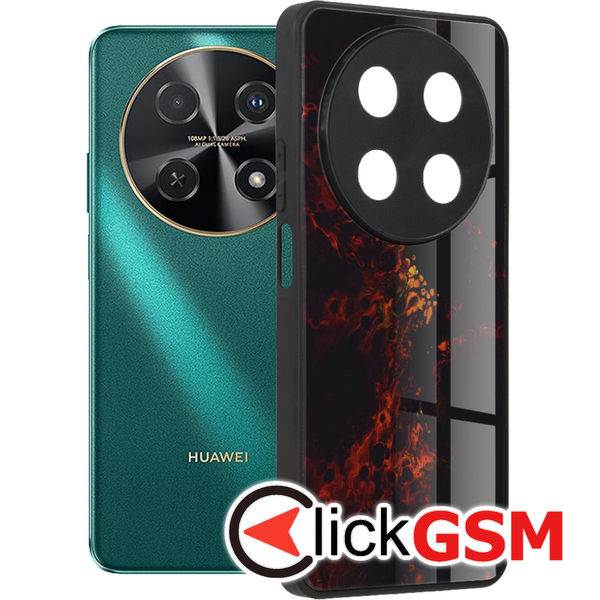 Accesoriu Husa Glaze Rosu Huawei Nova 12i