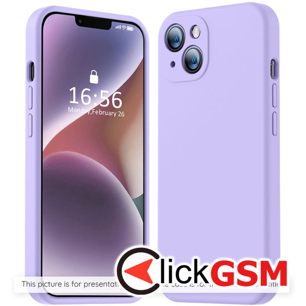 Accesoriu Husa SoftFlex Violet Xiaomi POCO F6