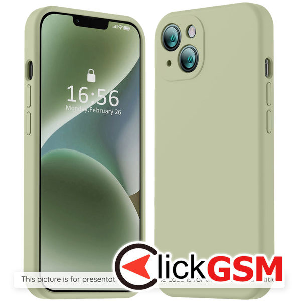 Accesoriu Husa SoftFlex Verde Xiaomi POCO F6 Pro