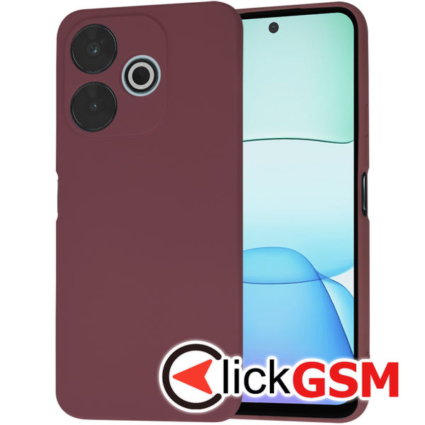 Accesoriu Husa SoftFlex Bordo Xiaomi Redmi 13