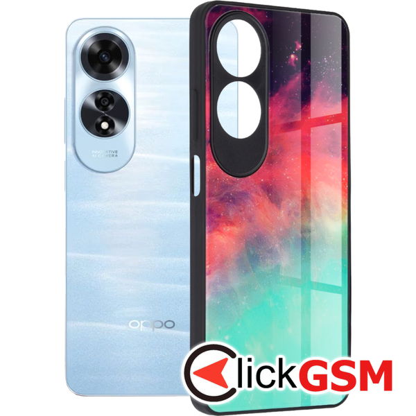 Accesoriu Husa Glaze Turcoaz Oppo A60