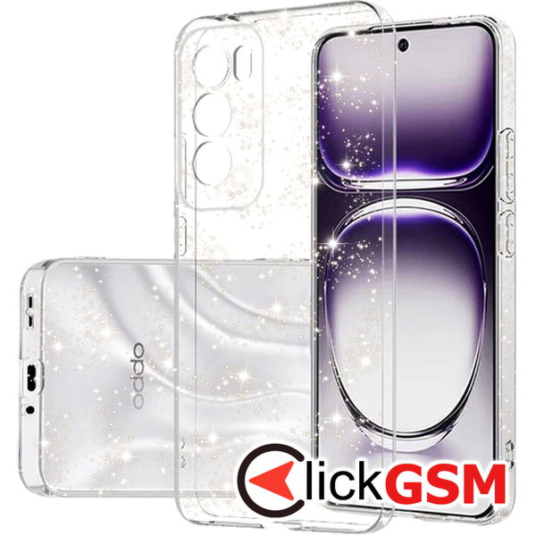 Accesoriu Husa SparkleSkin Transparenta Oppo Reno12