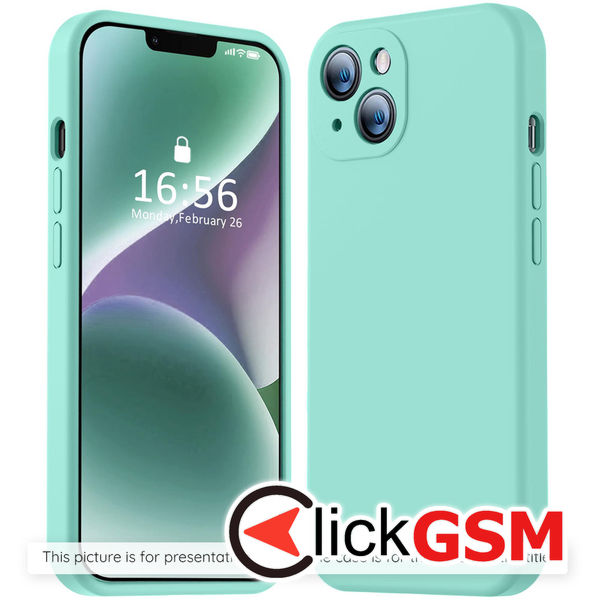 Accesoriu Husa SoftFlex Turcoaz Oppo Reno12 Pro