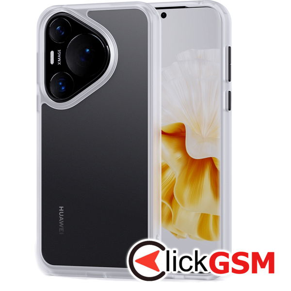 Accesoriu Husa Unicorn Negru-transparenta Huawei Pura 70