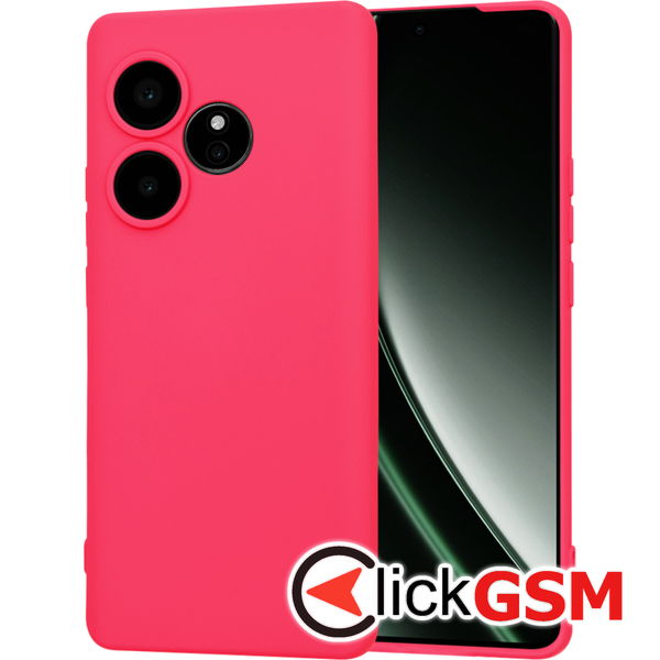 Accesoriu Husa SoftFlex Fucsia Realme GT 6