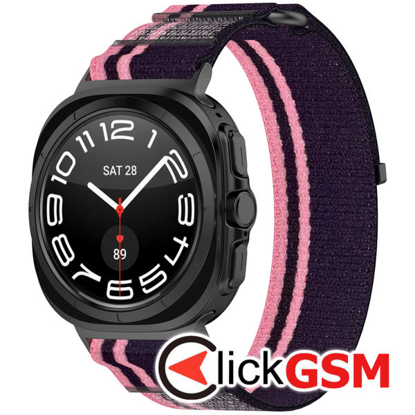 Accesoriu Curea Smartwatch Roz Samsung Galaxy Watch Ultra