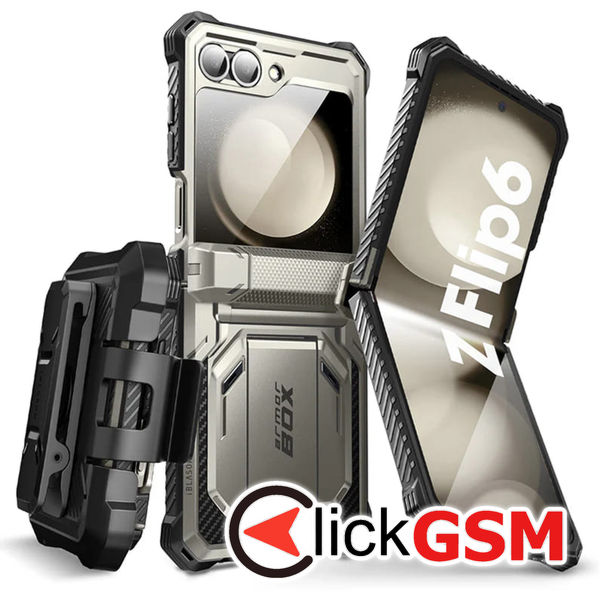 Accesoriu Husa Armorbox Gri Samsung Galaxy Z Flip6