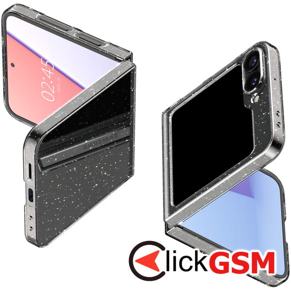 Accesoriu Husa  Transparentacusclipici Samsung Galaxy Z Flip6