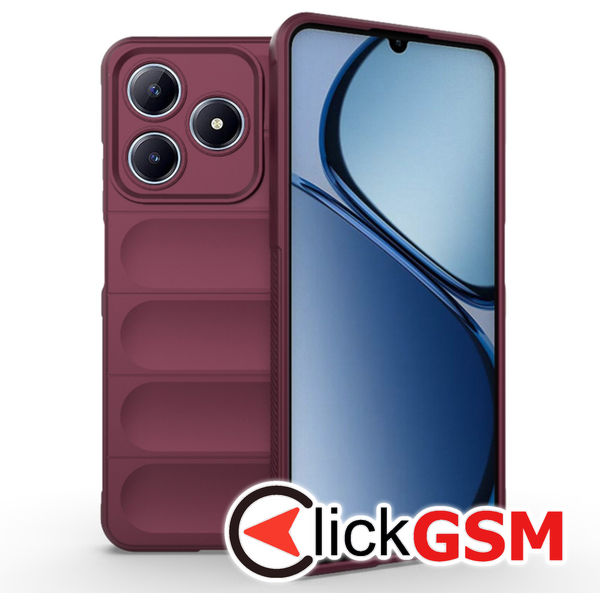 Accesoriu Husa Magic Shield Bordo Realme C63