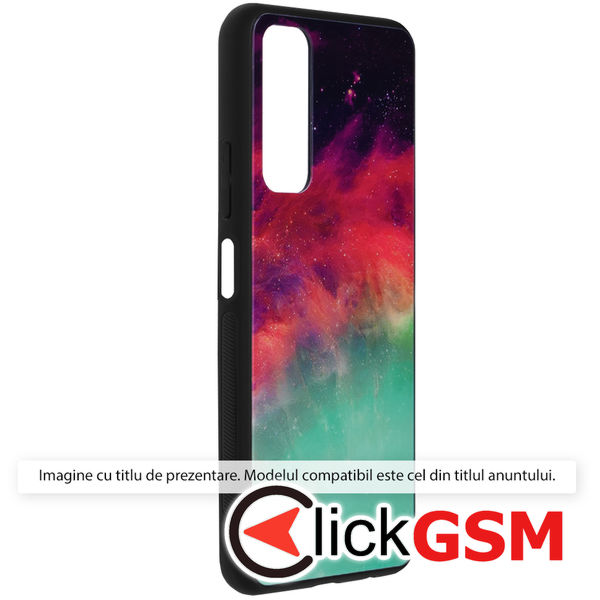 Accesoriu Husa Glaze Turcoaz Motorola Moto G85 5G