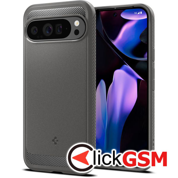 Accesoriu Husa Rugget Gri Google Pixel 9 Pro XL