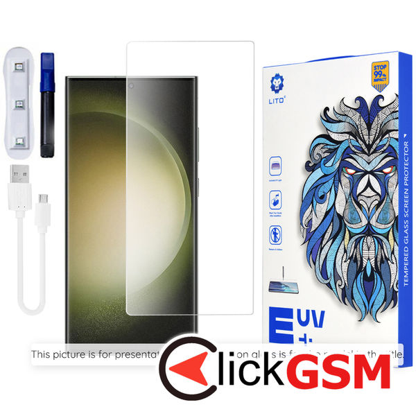 Accesoriu Folie UV Transparenta Realme 13 Pro+