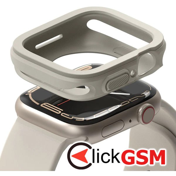 Accesoriu Husa Ceas Gri Apple Watch Series 10 42mm