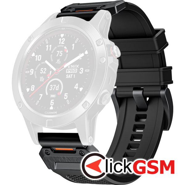 Accesoriu Curea Smartwatch Negru Garmin Approach S60