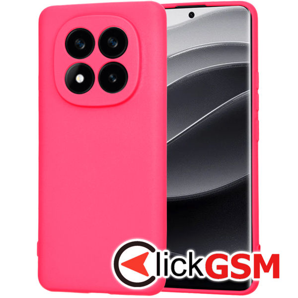 Accesoriu Husa SoftFlex Fucsia Xiaomi Redmi Note 14 Pro+