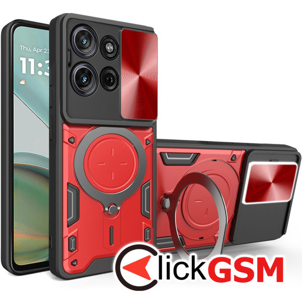 Accesoriu Husa CamGuard Rosu Motorola Moto G75 5G