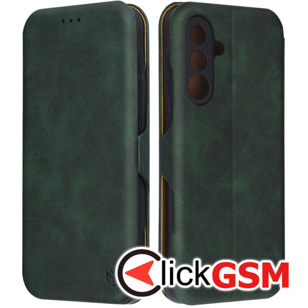 Accesoriu Husa Safe Wallet Verde Samsung Galaxy A36