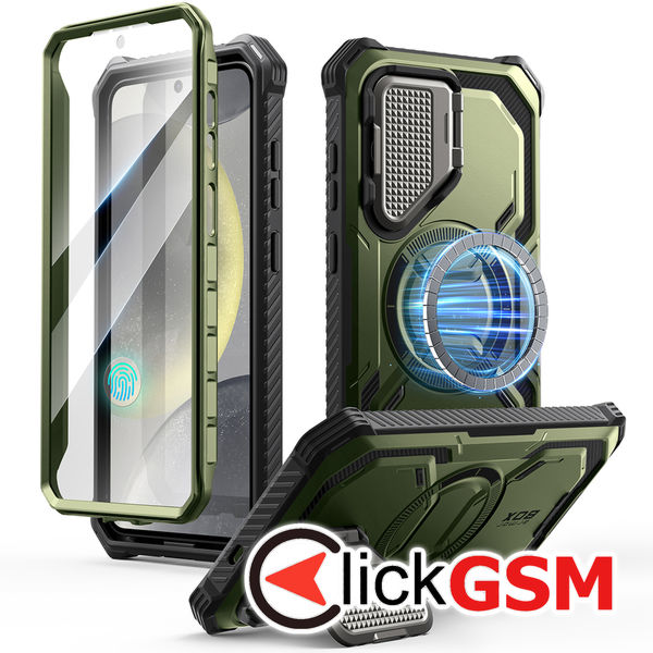 Accesoriu Husa Armorbox Verde Samsung Galaxy S25+