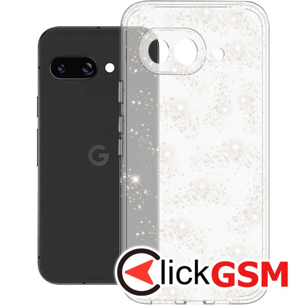 Accesoriu Husa SparkleSkin Transparenta Google Pixel 9a