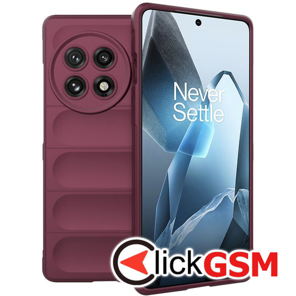 Accesoriu Husa Magic Shield Bordo OnePlus 13