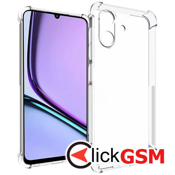 Accesoriu Husa Shockproof Transparenta Realme Note 60