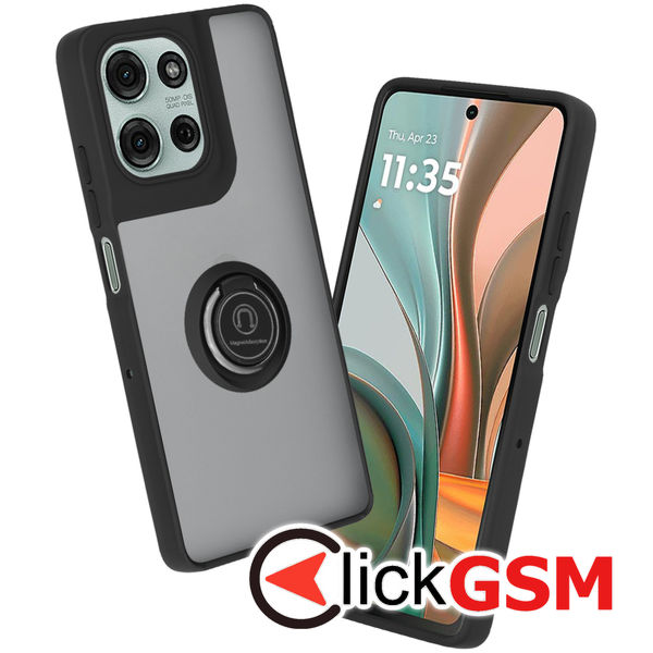 Accesoriu Husa Glinth Negru Motorola Moto G75 5G