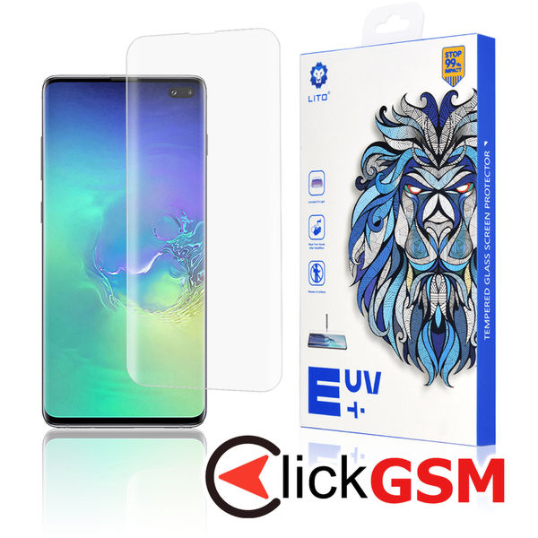 Accesoriu Folie UV Transparenta Samsung Galaxy S10+