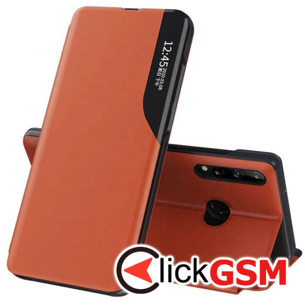 Accesoriu Husa EFold Portocaliu Huawei P30 Lite