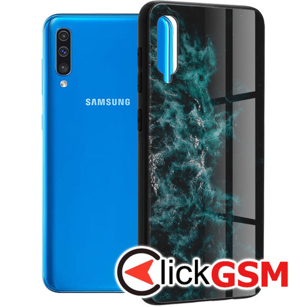 Accesoriu Husa Glaze Albastru Samsung Galaxy A50