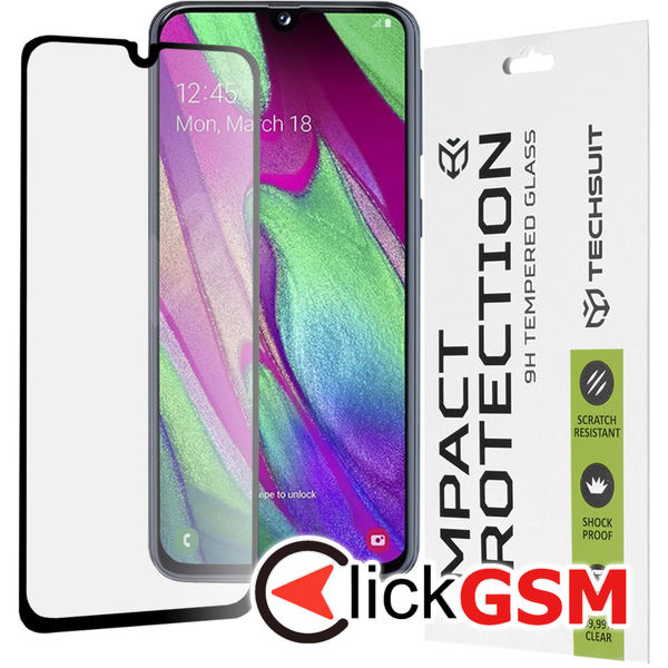 Accesoriu Folie Securizata Negru Samsung Galaxy A40