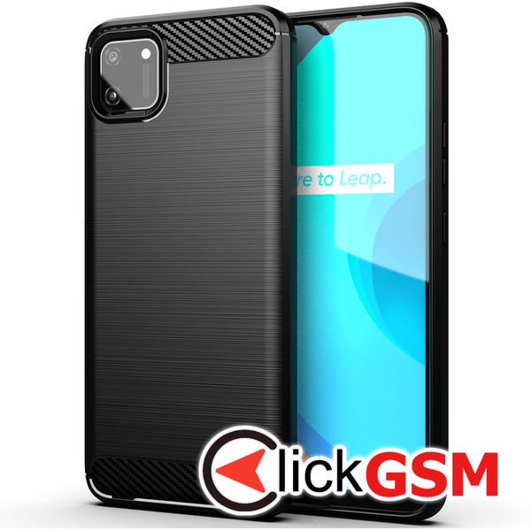 Accesoriu Carbon Silicone Realme C11