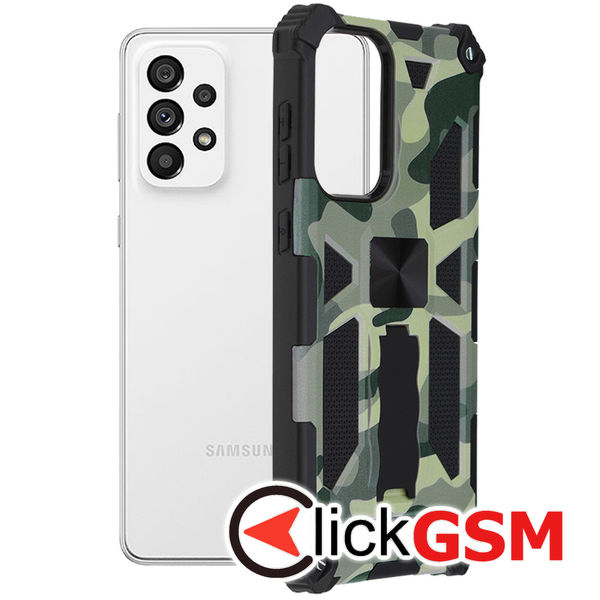 Accesoriu Husa Blazor Camuflaj Samsung Galaxy A73 5G