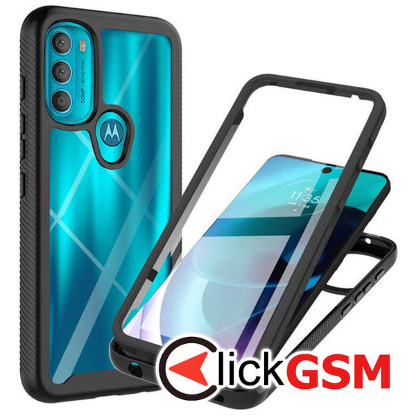 Accesoriu Husa Defense360 Pro Negru Motorola Moto G71 5G