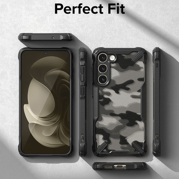 Ringke - Fusion X Design - Samsung Galaxy S23 Plus - Camo Black