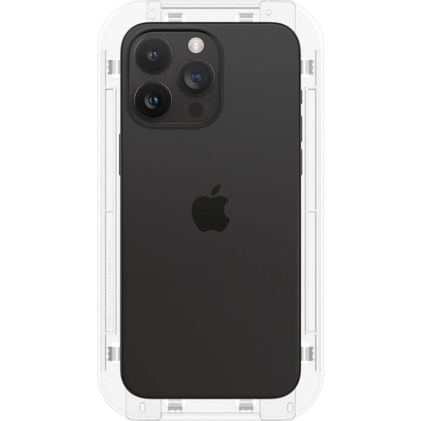 Spigen - Glas.tR EZ-FIT - iPhone 15 Pro - Clear