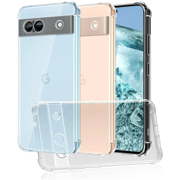 Techsuit - Shockproof Clear Silicone - Google Pixel 9 - Clear