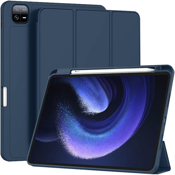 Techsuit - Flex Trifold - Xiaomi Pad 6 / Pad 6 Pro - Dark Blue