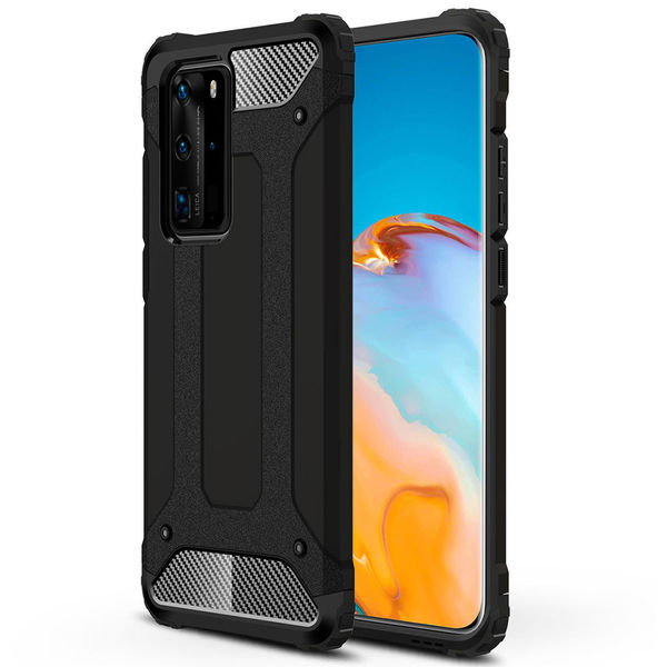 Techsuit - Hybrid Armor - Huawei P40 Pro - Black