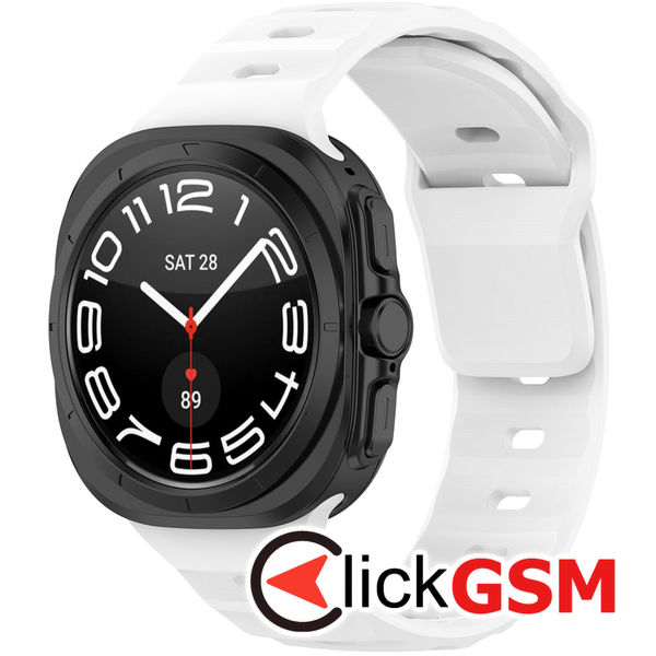 Accesoriu Curea Smartwatch Alb Samsung Galaxy Watch Ultra