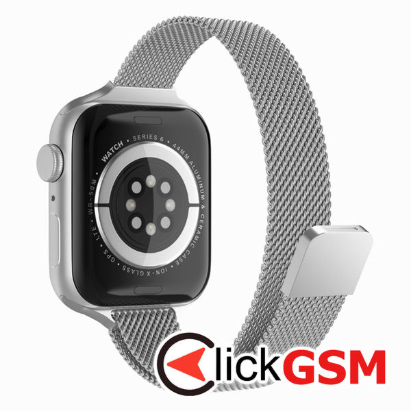 Curea Smartwatch argintiu Apple Watch 8ld